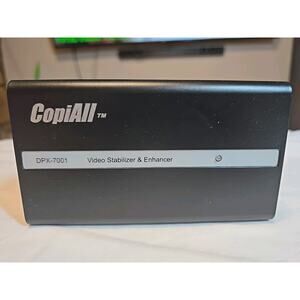 CopiAll DPX-7001 Video Stabilizer Enhancer TESTED Working No Cords
